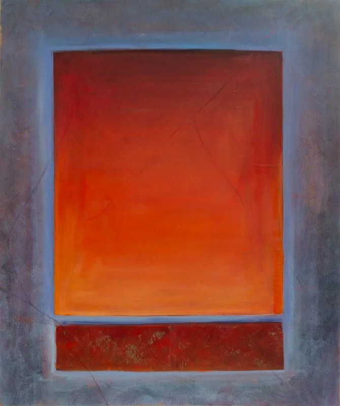 ReEmergence, 2026. Mixed Media on Canvas - 76 x 91cm