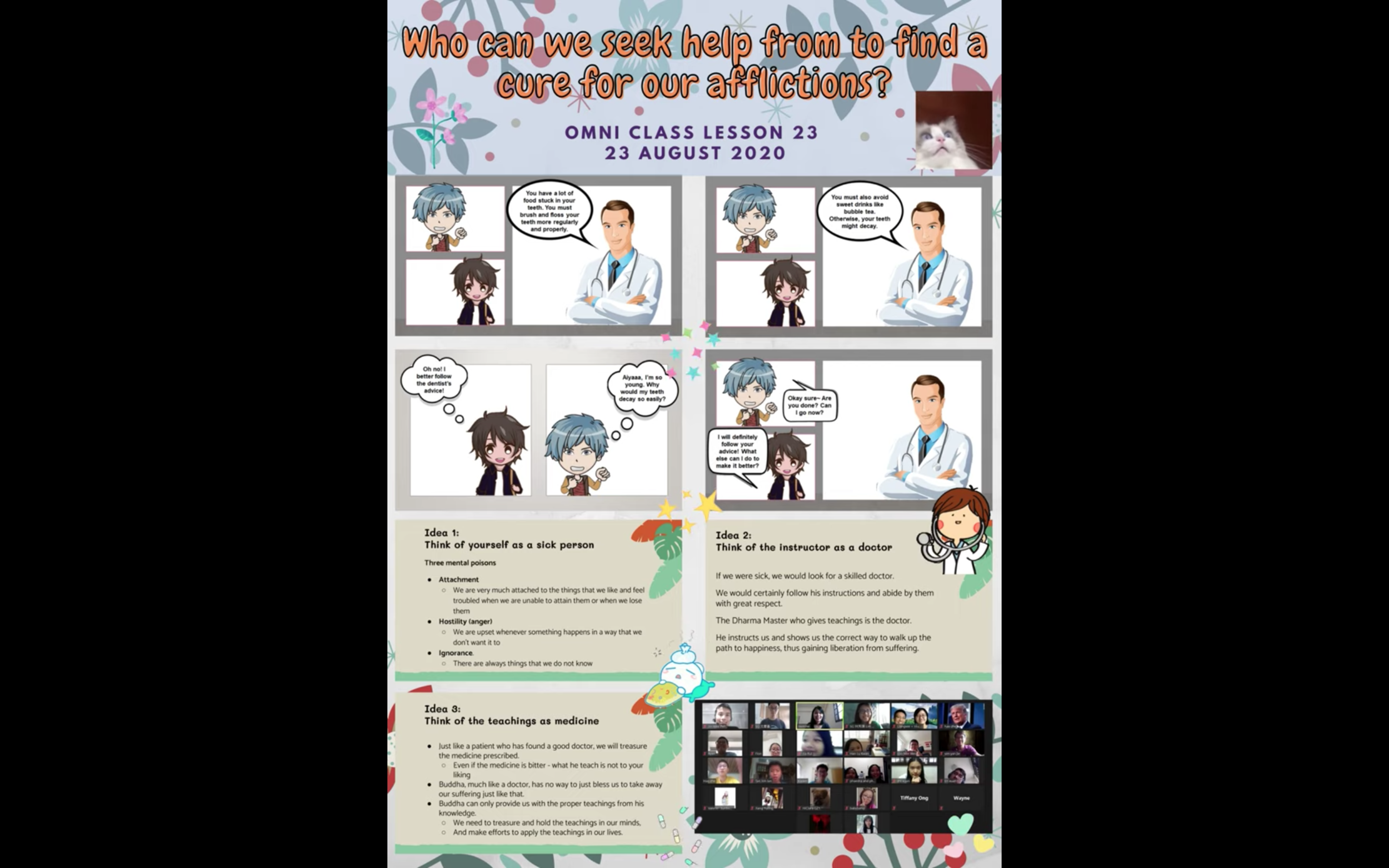 Six Ideas While Listening To The Dharma (Part 1)