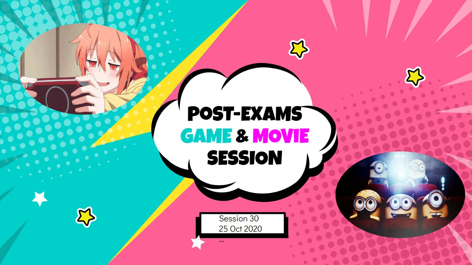 Omni Post Exam Game and Movie Session