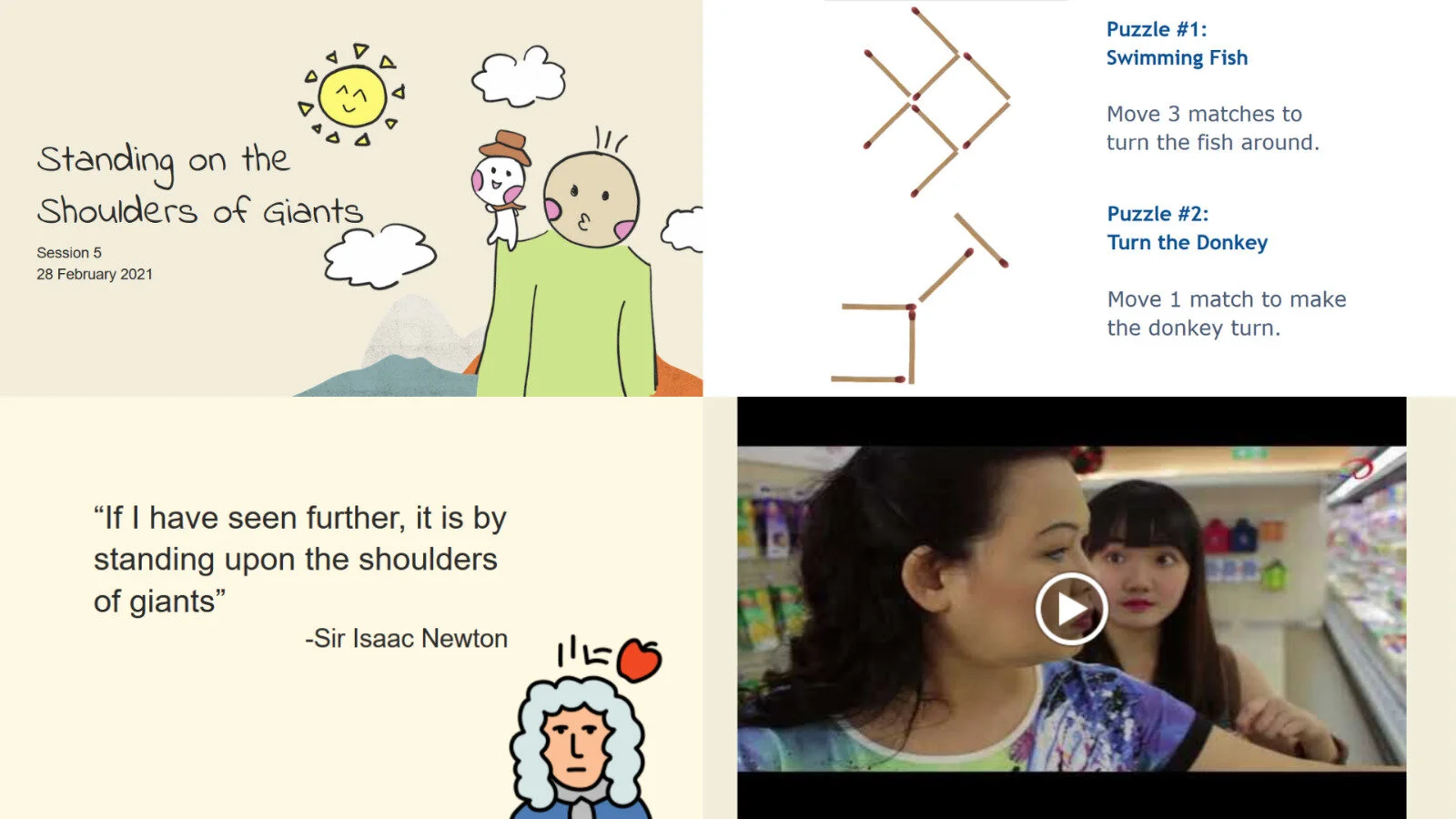 Sec 2-4: Standing On The Shoulder of Giants