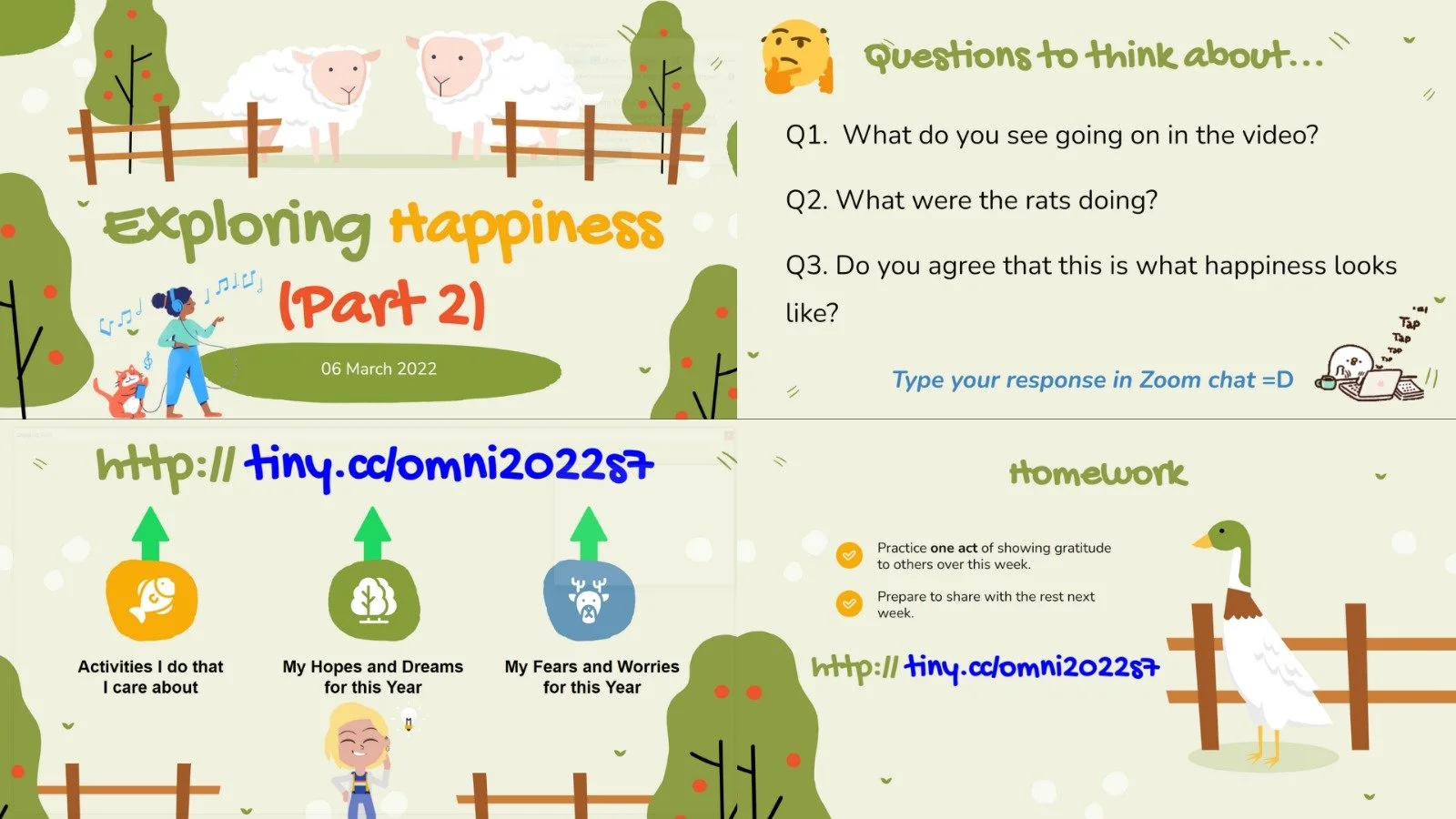 Sec 1: Exploring Happiness (Part 2) 