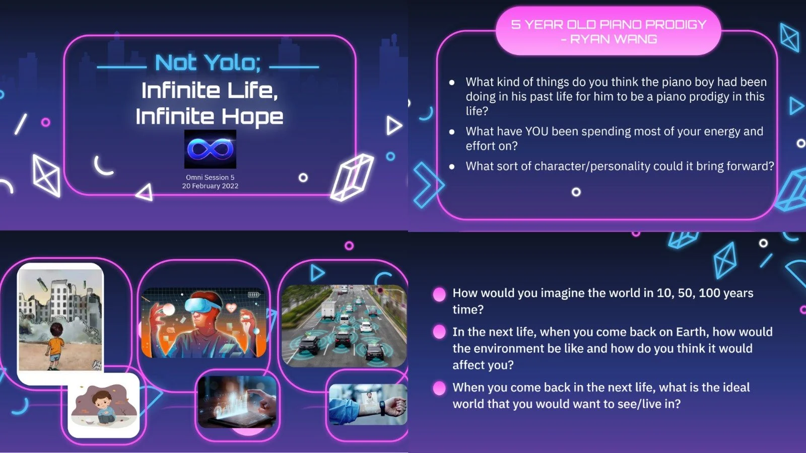 Sec 2: Not YOLO; Infinite Life, Infinite Hope