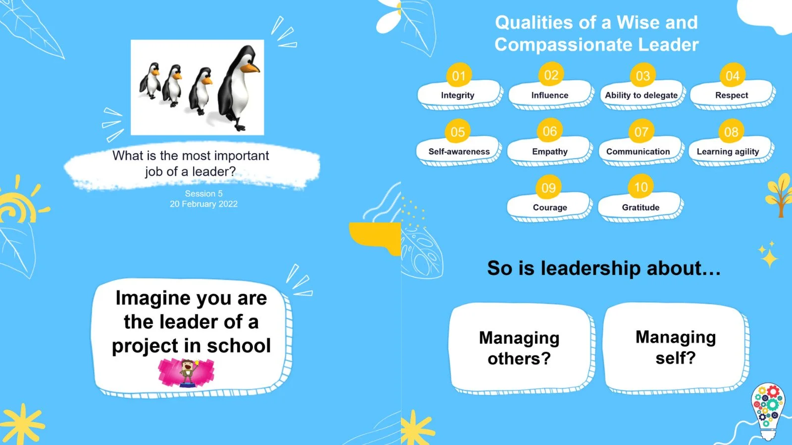 Sec 3-4: What Is The Most Important Job Of A Leader?