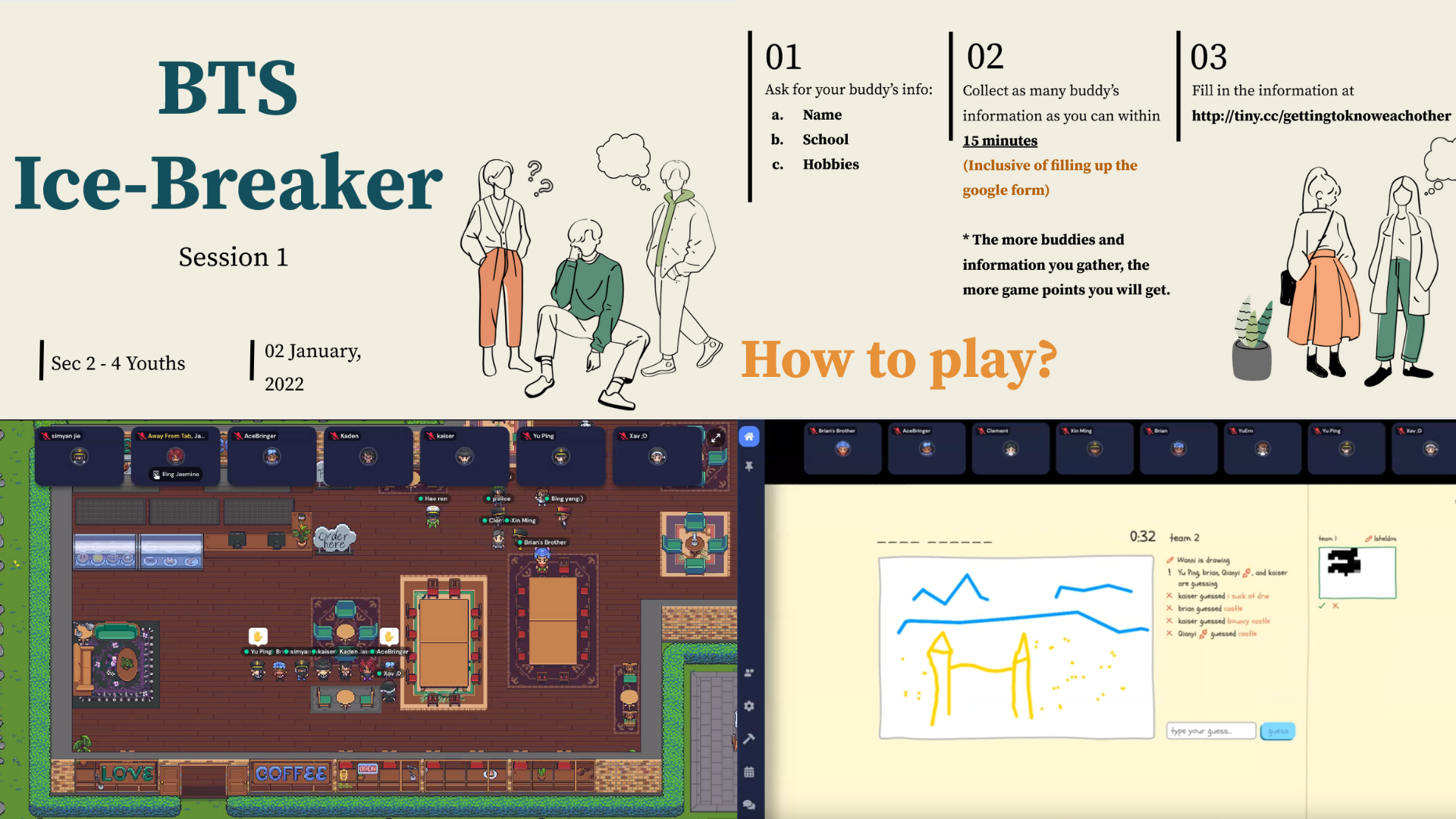 Sec 2-4: Back to School Ice-Breaker