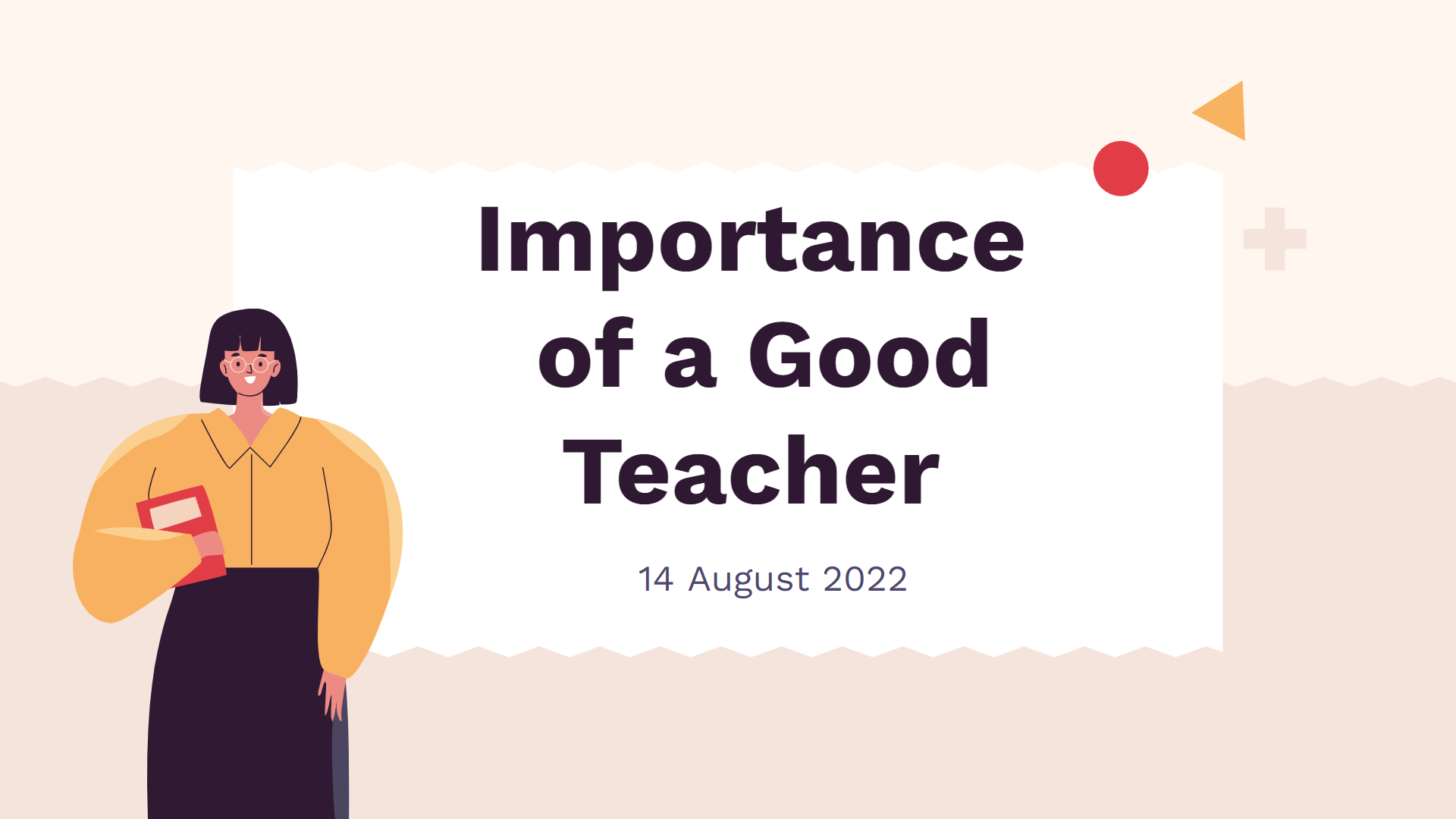 S1: Importance Of A Good Teacher