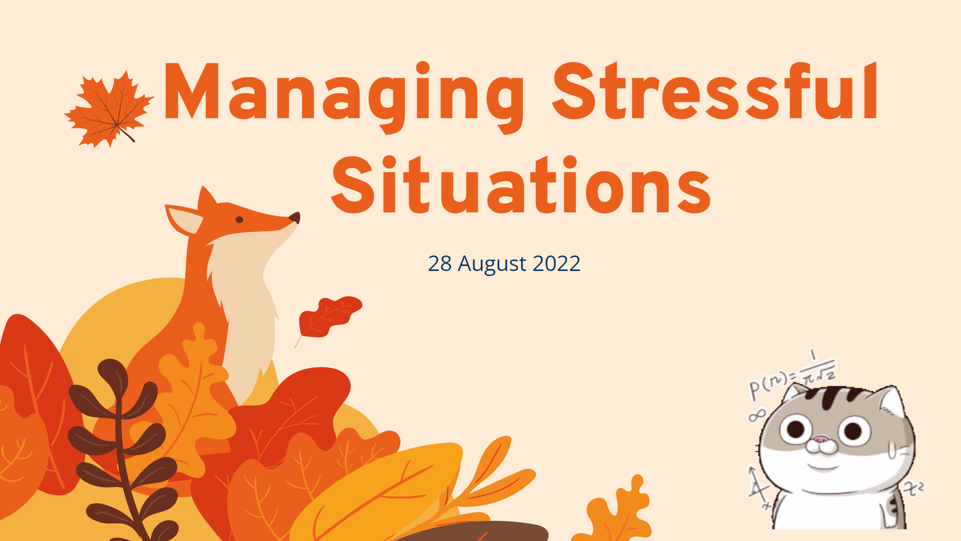 S2: Managing Stressful Situations