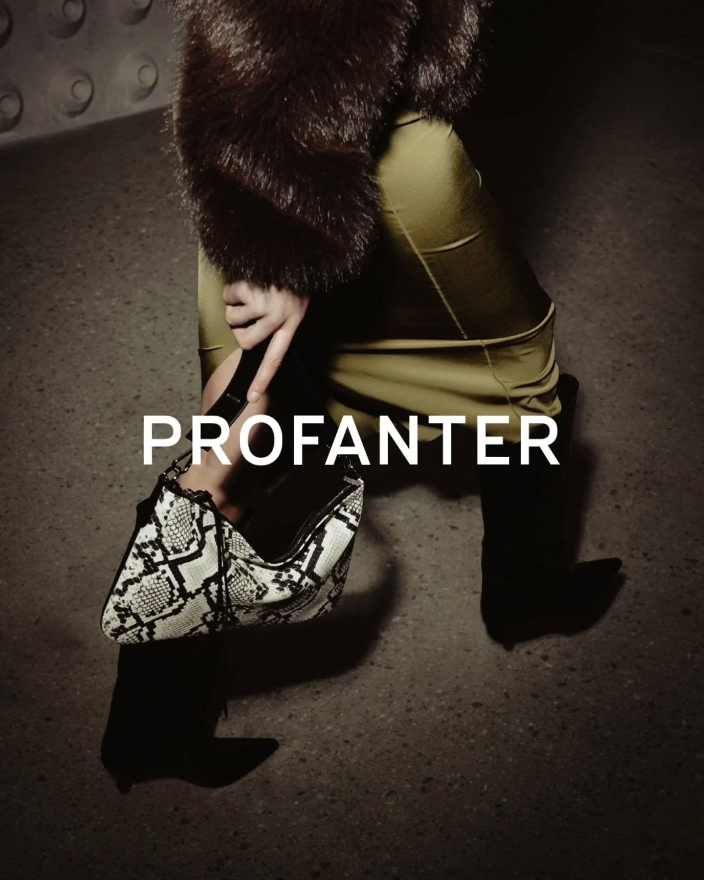 FALL WINTER 25 
@pichler.lee WITH OUR TESSA AND LINN BAG 
PHOTOGRAPHED BY @mirkostrozzega 
APRIL 2025
BRIXEN 
#ProfanterFW25 #profanterbags