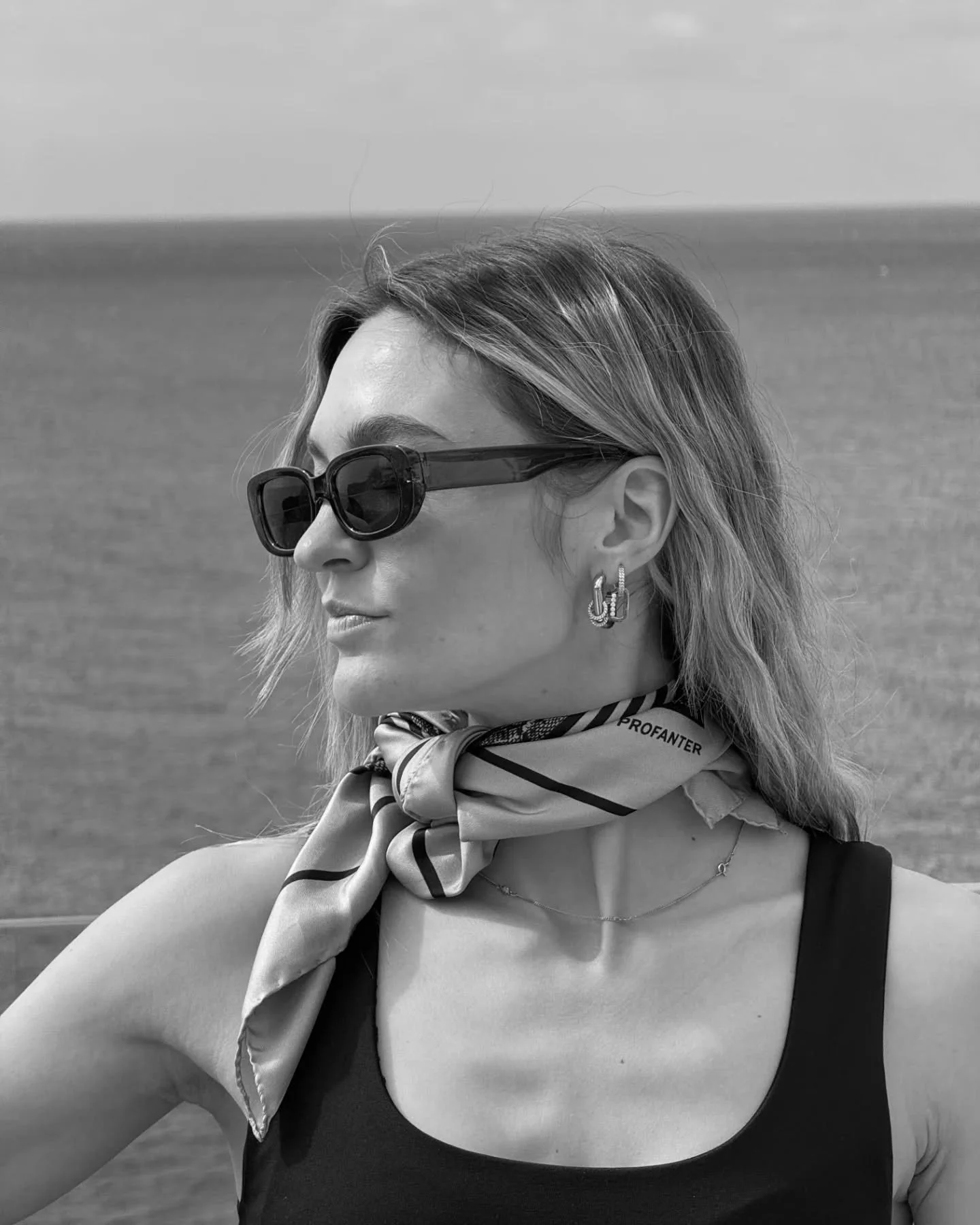 The season's must have &ndash; our silk scarf Ylvie styled by amazing @samara.wierer