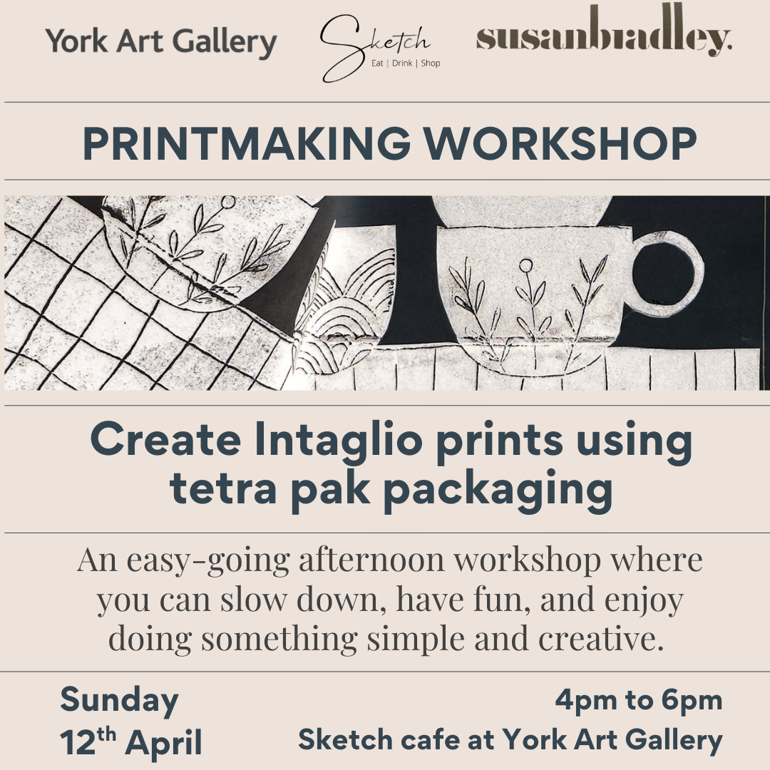 Intaglio printmaking at york art gallery with susan bradley