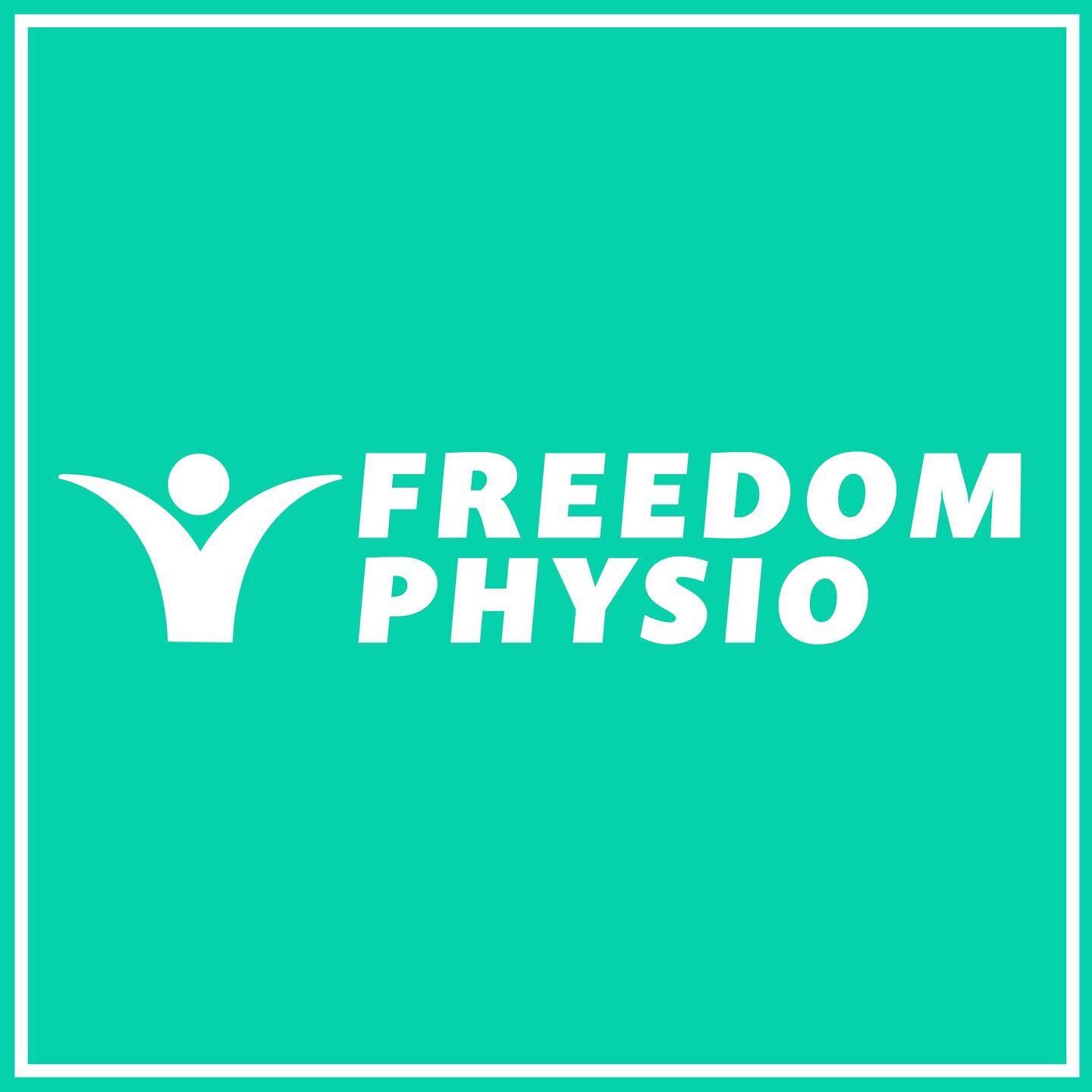 Freedom Physio is here!! What do you think of our new logo? We love it!