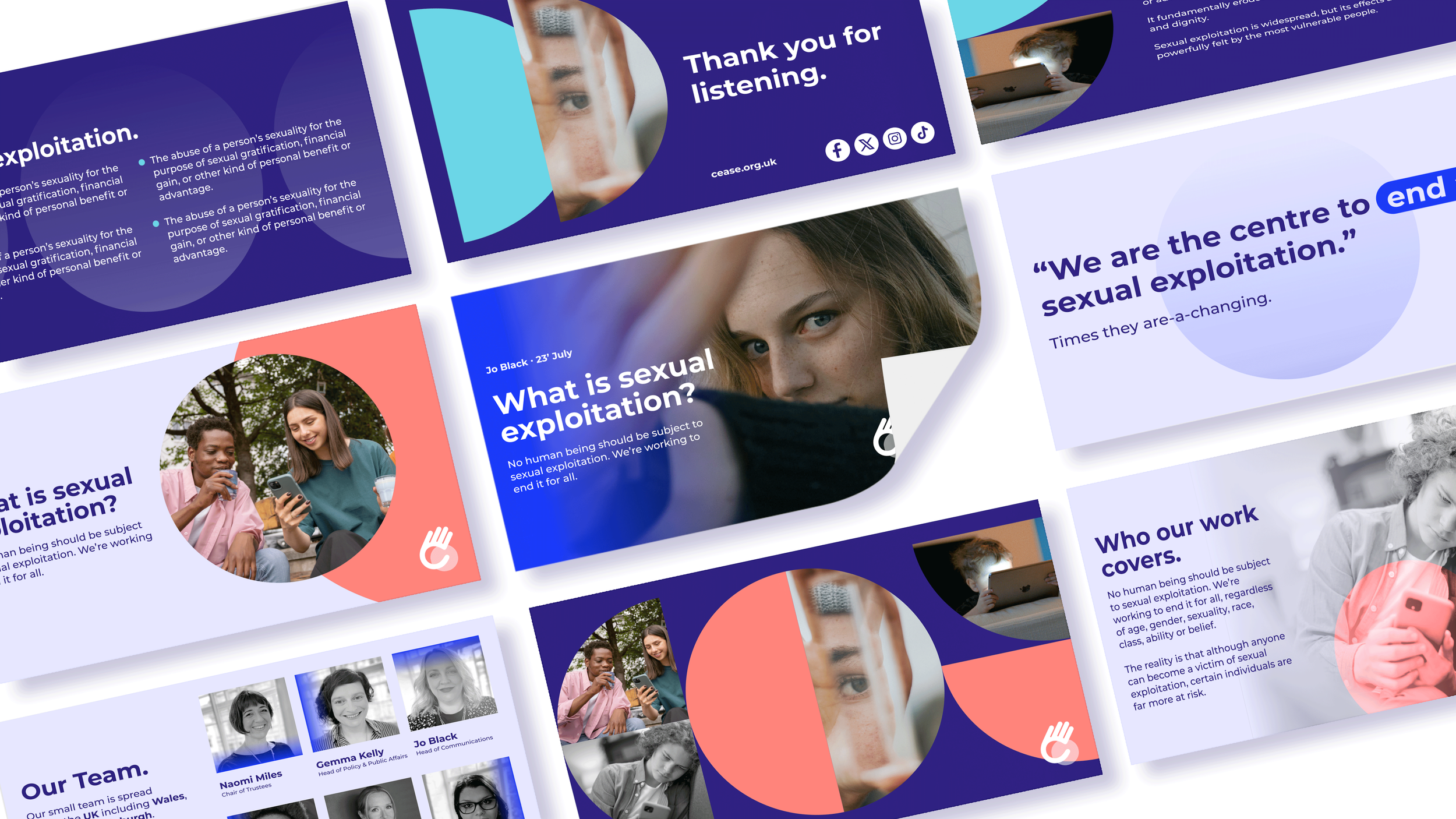 CEASE ~ Charity ~ Brand Refresh