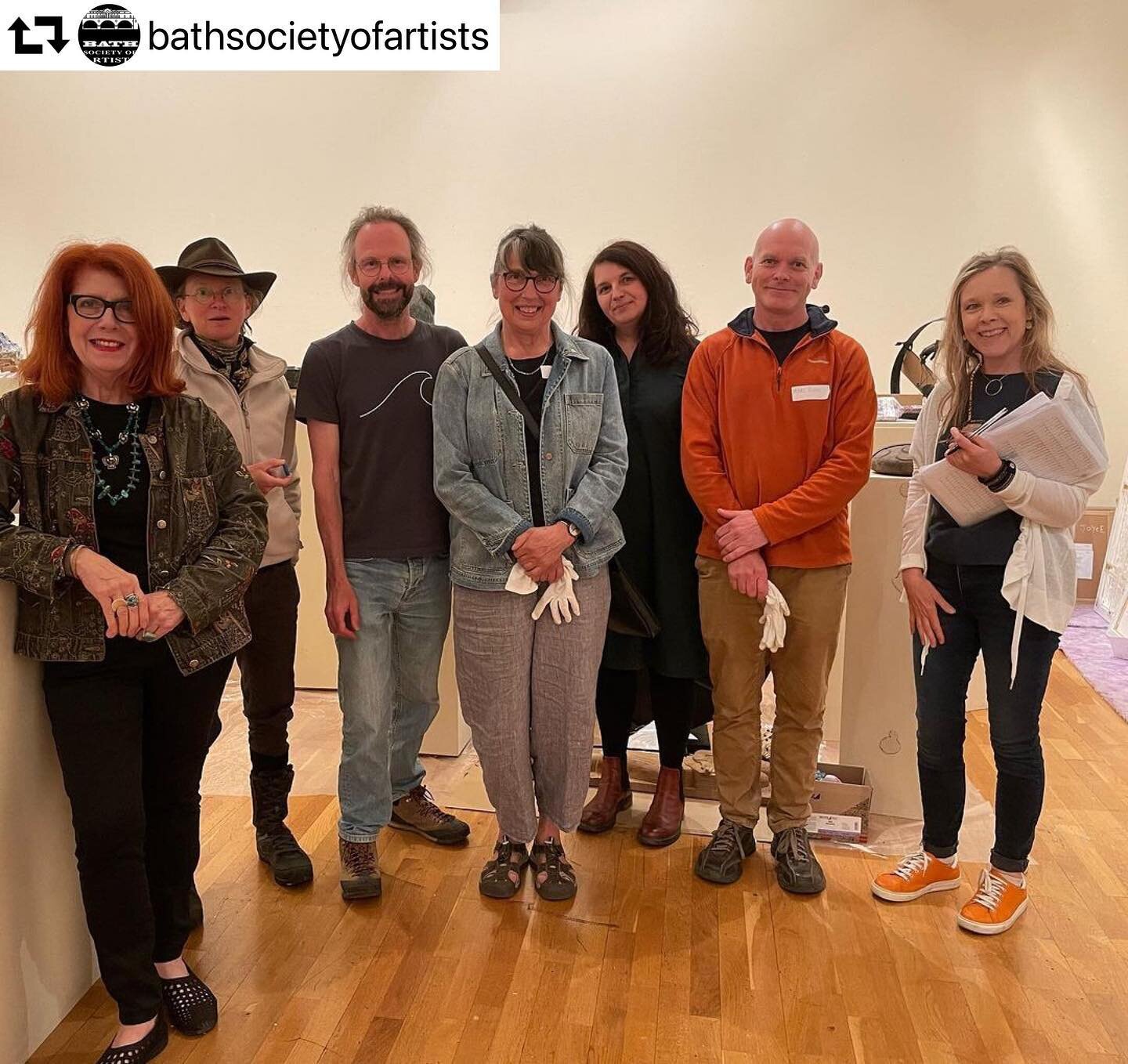 It was great to be part of @bathsocietyofartists sculpture selection panel for the Open Submission Exhibition at @victoriaartgallerybath in May. It is such a good show!

#bathartist #cityofbath #bathlifemagazine #meettheartist #originalartwork #artga