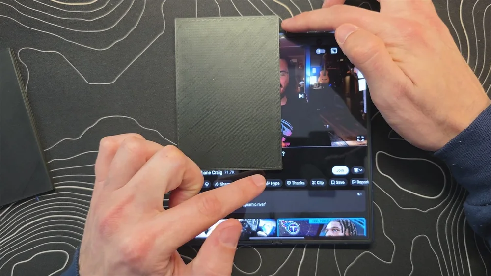 16:9 Comparison to Z Fold 7