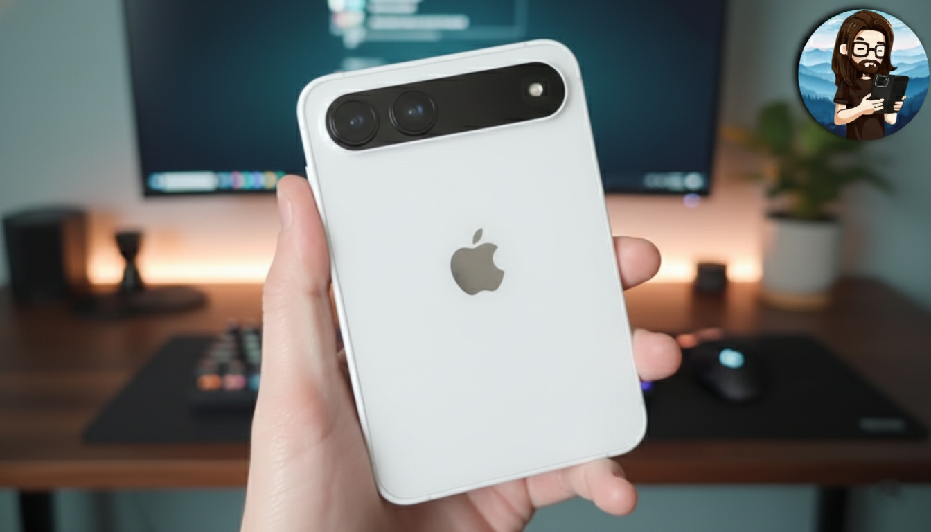 iPhone Fold: Unique Button Placement, Big Battery