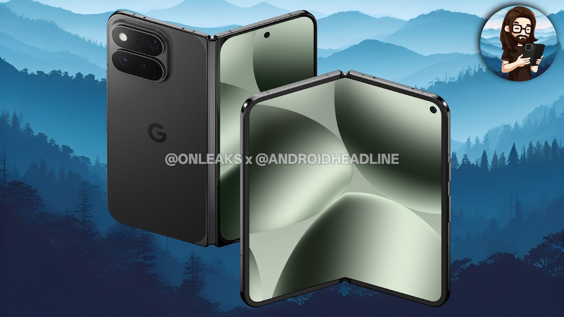 Pixel 11 Pro Fold Renders Leak