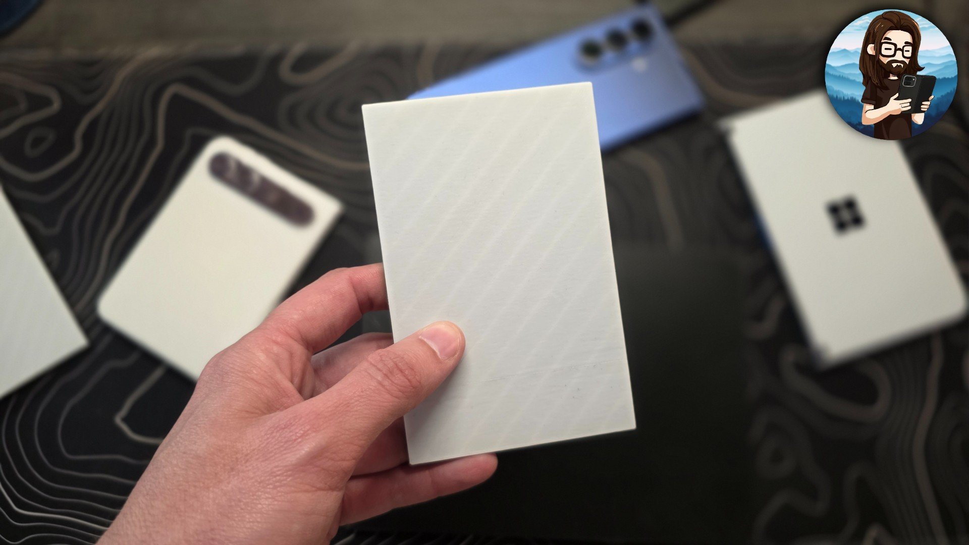 Wide Galaxy Z Fold 8 Size Comparison