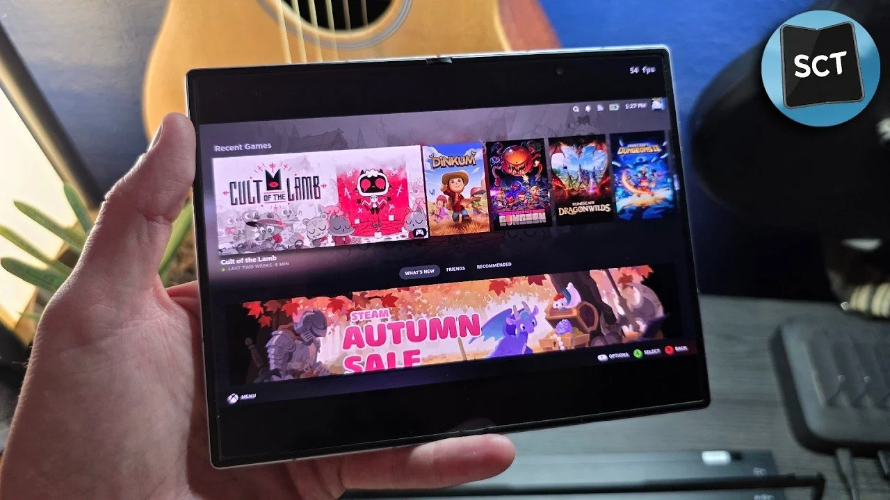 Can These Apps Turn a Z Fold Into a Steam Deck?