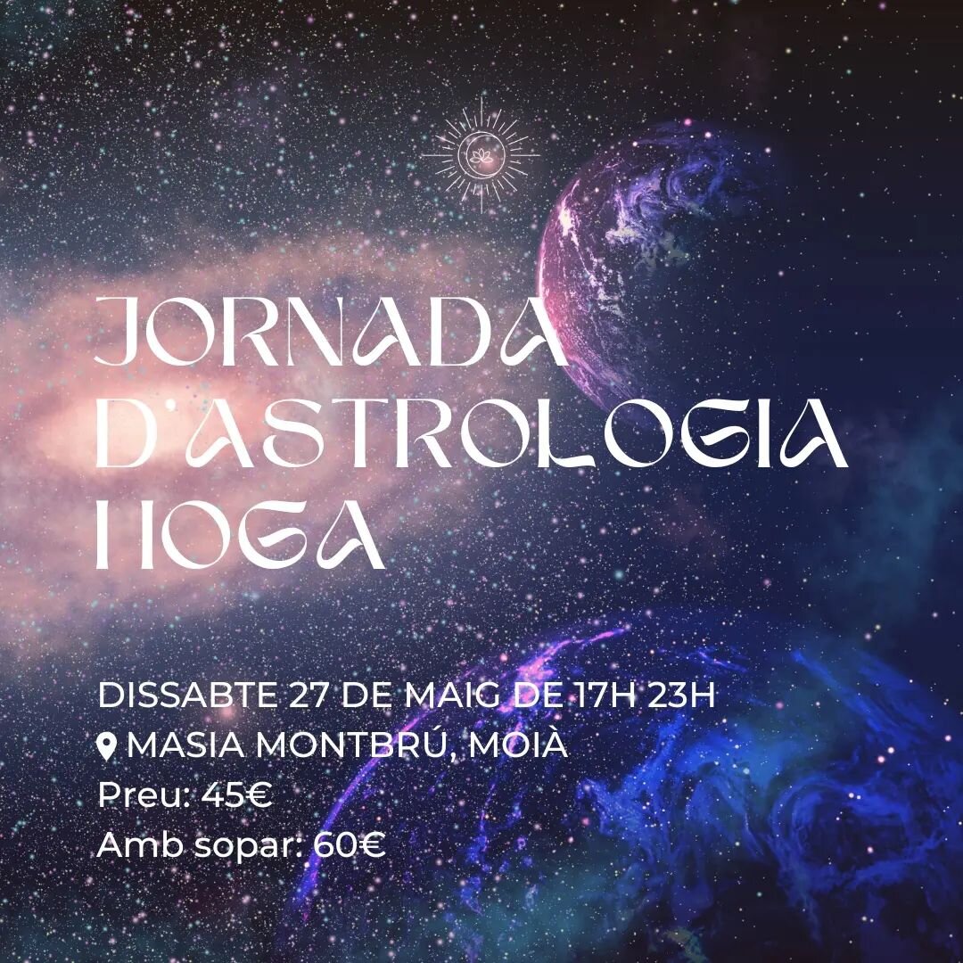 Jornada d'astrologia organitzada amb @flor_de_li6 i @oci_conscient