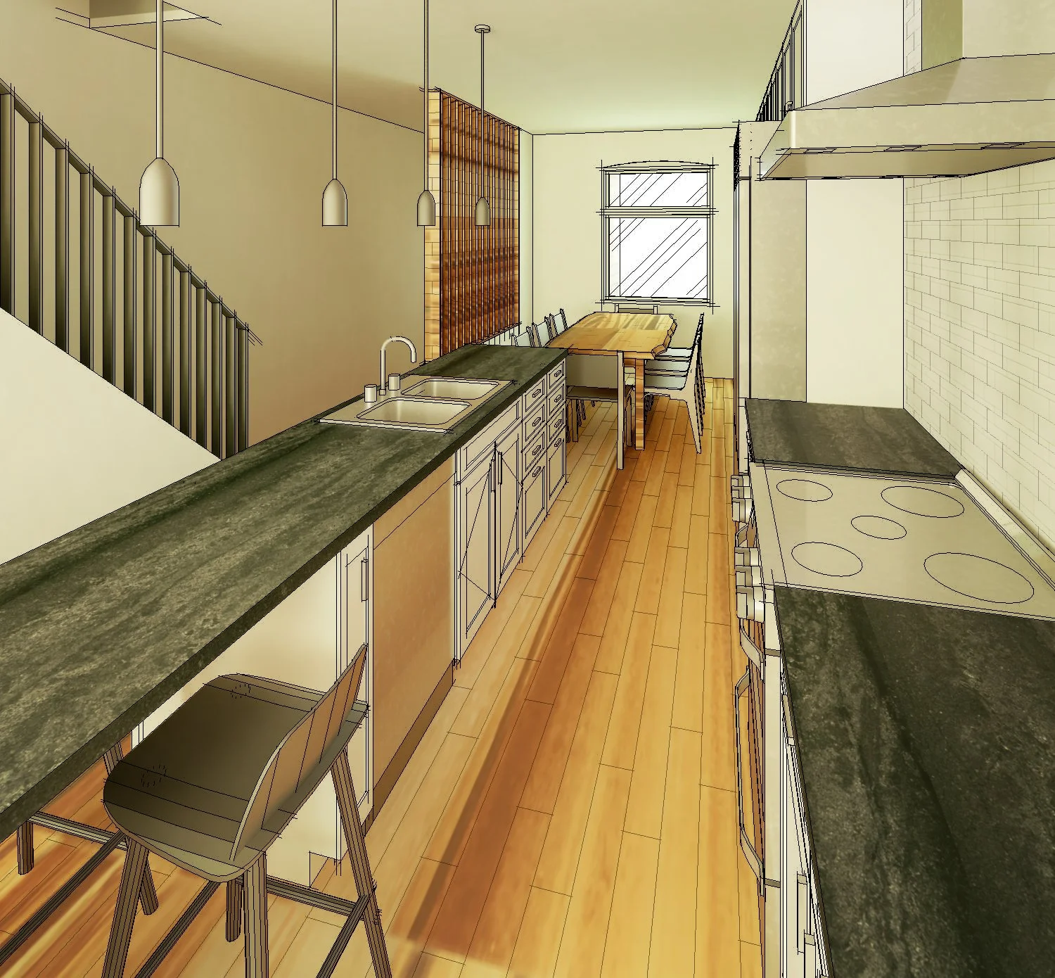 Danforth Interior — brad tapson design