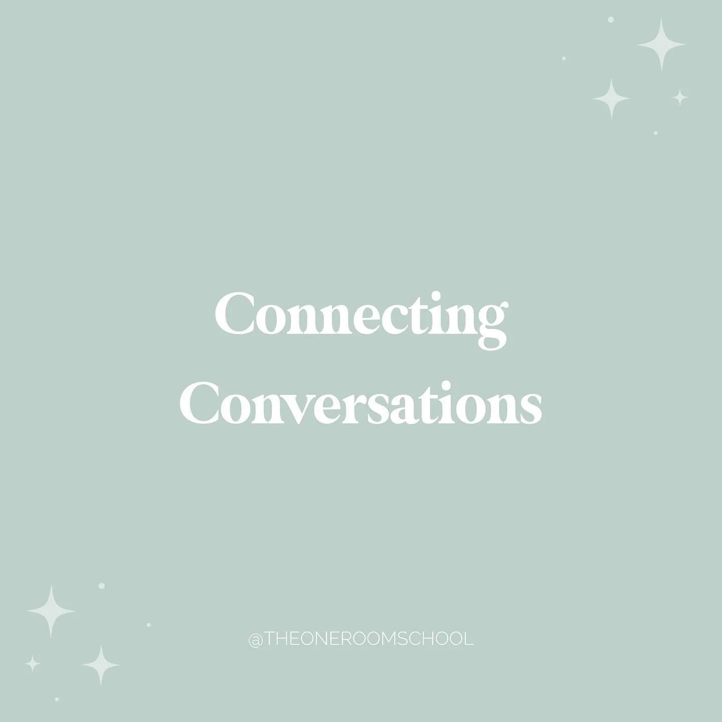 ✨ CONNECTING CONVERSATIONS ✨

Our human nature is constantly changing. We grow up, form attitudes, opinions, and perspectives that constantly need our attention. When we interact with others, these differences may lead to conflict. Restorative conver