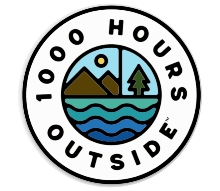 3 Logo Patch - Iron or Sew on, FREE SHIPPING — 1000 Hours Outside