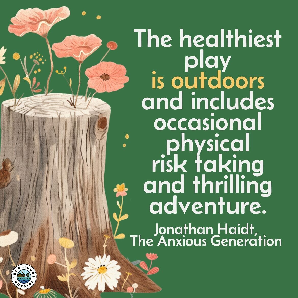 Fill your year with the healthiest play. 🌳

Join the journey any time &hearts;️. Our tracker sheets are always free!

#1000hoursoutside @jonathanhaidt