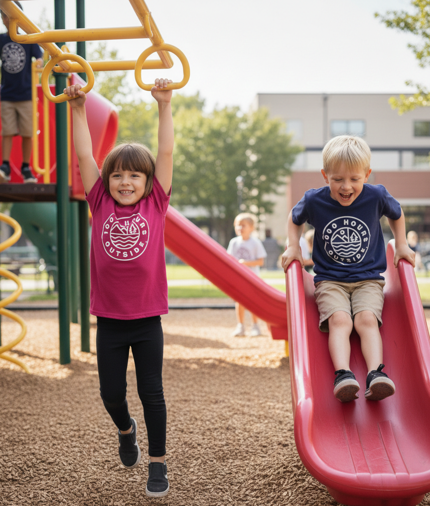 1000 Hours Outside Logo Tee -