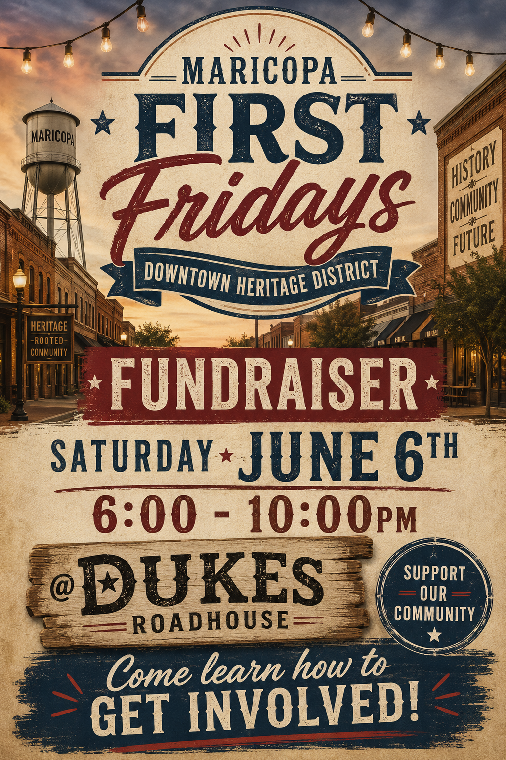 First Friday's Fundraiser