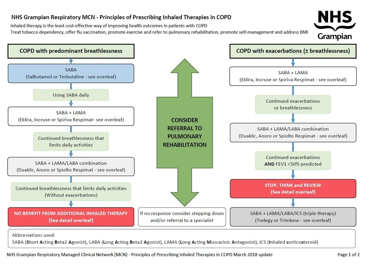 COPD — Dr Owen Dempsey , Consultant Respiratory Physician
