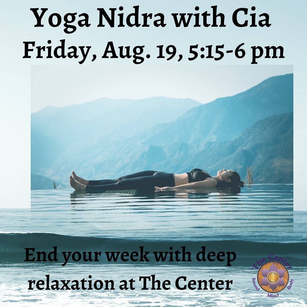 Join Cia Parker @thecolehouseinc for her Yoga Nidra class on Friday. Yoga nidra, or yogic sleep as it is commonly known, is an immensely powerful meditation technique that promotes deep rest and relaxation. Link to register in bio.  #yoganidra#yoga#r