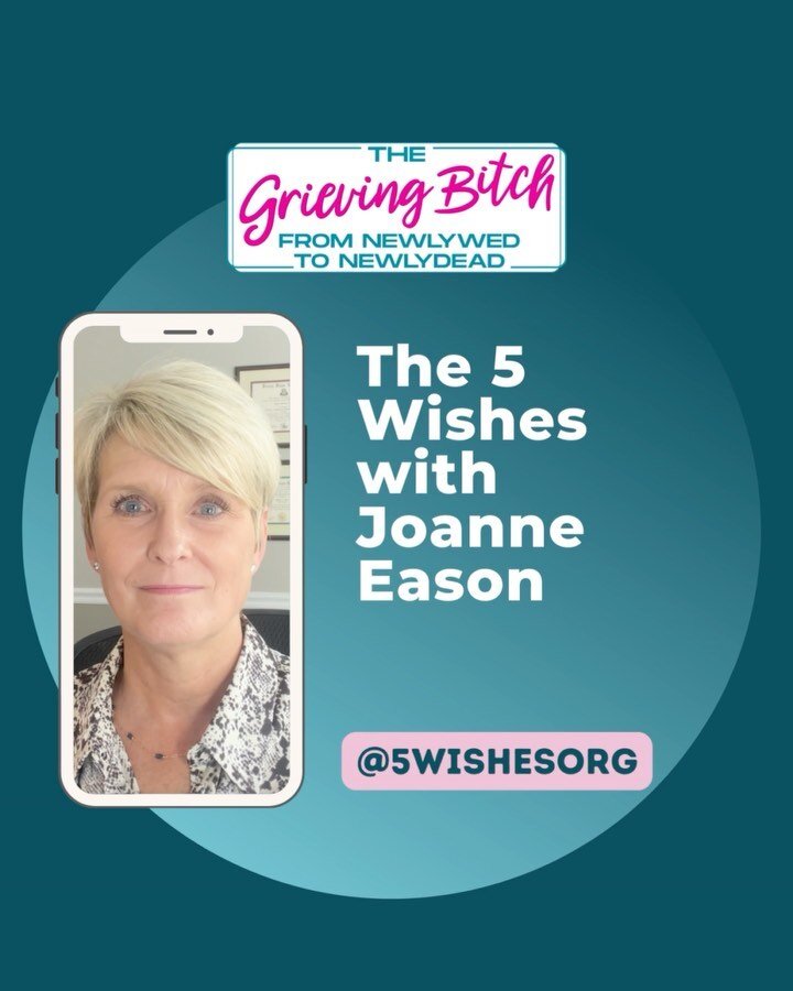 Get started on your 5 Wishes! 💫💫💫💫💫

Joanne Eason is the President of Five Wishes, an advance care planning program of the national nonprofit Aging with Dignity.  With more than 30 years of experience in healthcare and insurance communications, 