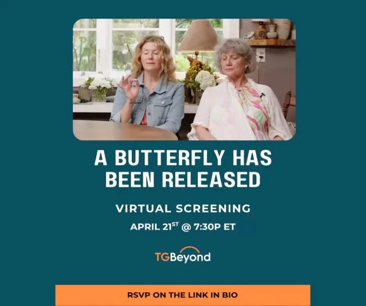 🌿 **You&rsquo;re Invited** 🌿⁠
⁠
To join us for a virtual screening of 🎬 ***A Butterfly Has Been Released***⁠ on April 21st @ 7:30pm et. 
⁠
When hospice nurse **Allyson** received her terminal diagnosis, she didn&rsquo;t retreat.⁠

She hosted a **l