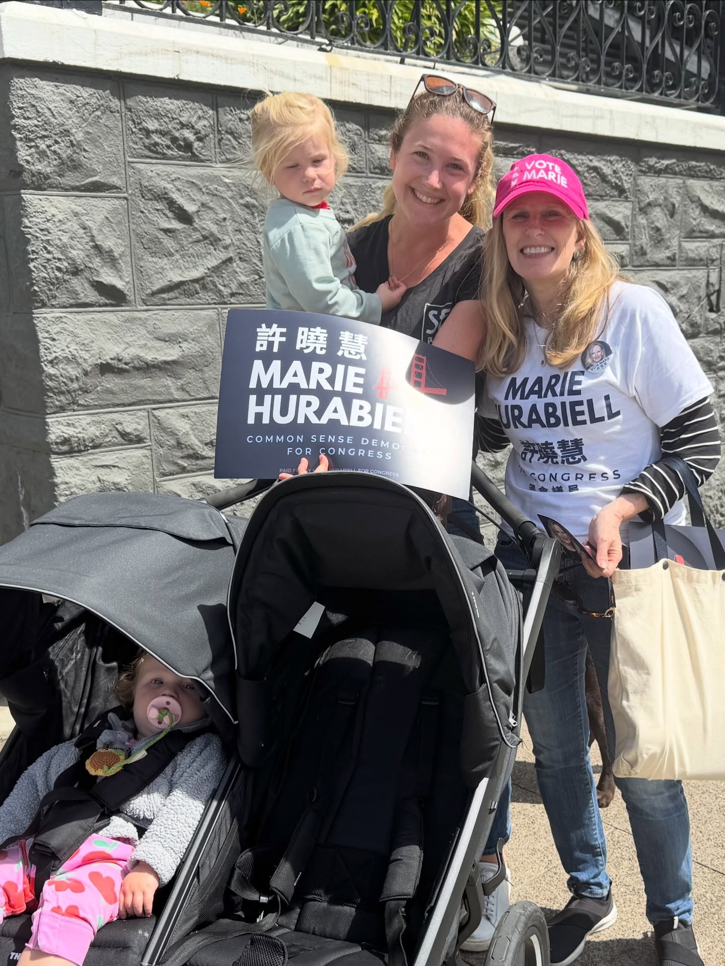 Love canvassing with supporters and resonating with voters! 

Join us tomorrow in Telegraph Hill at the Intersection of Washington &amp; Laguna. 

Bring your kids! I am running to represent working families! 

Sign up at votemarie.com