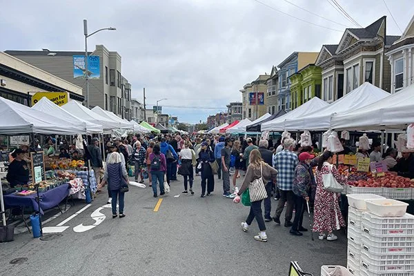 Clement Street Farmers Market Outreach
