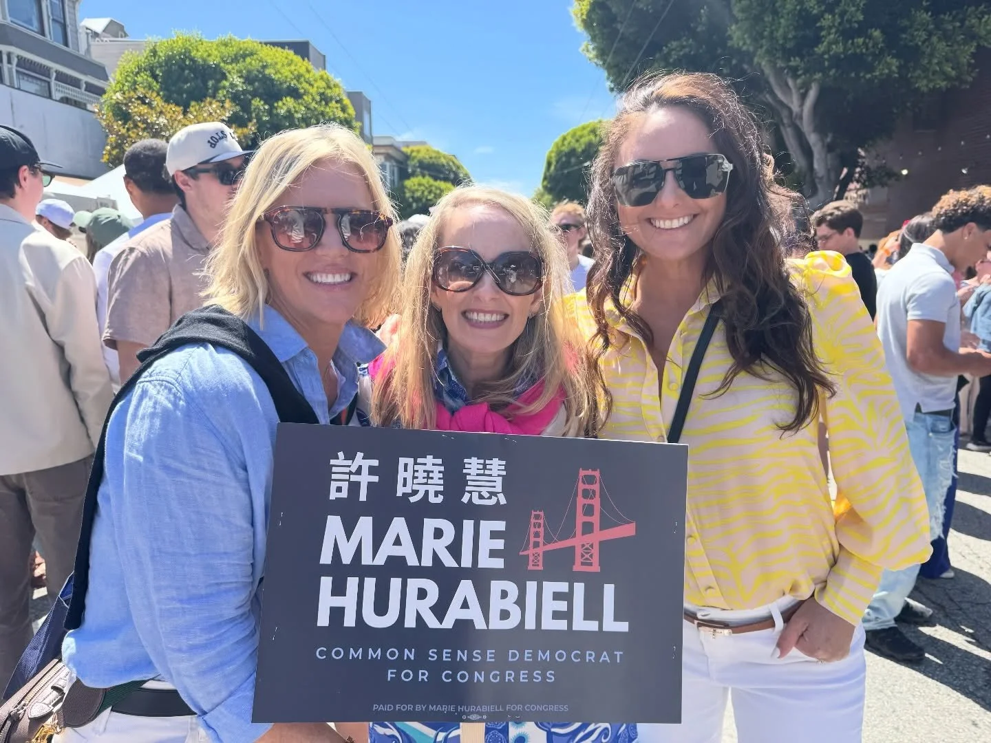 Packed day!  Multiple events in Noe Valley, Union St Fair, Heart of Richmond - so many new supporters! Most San Franciscans just want common sense!