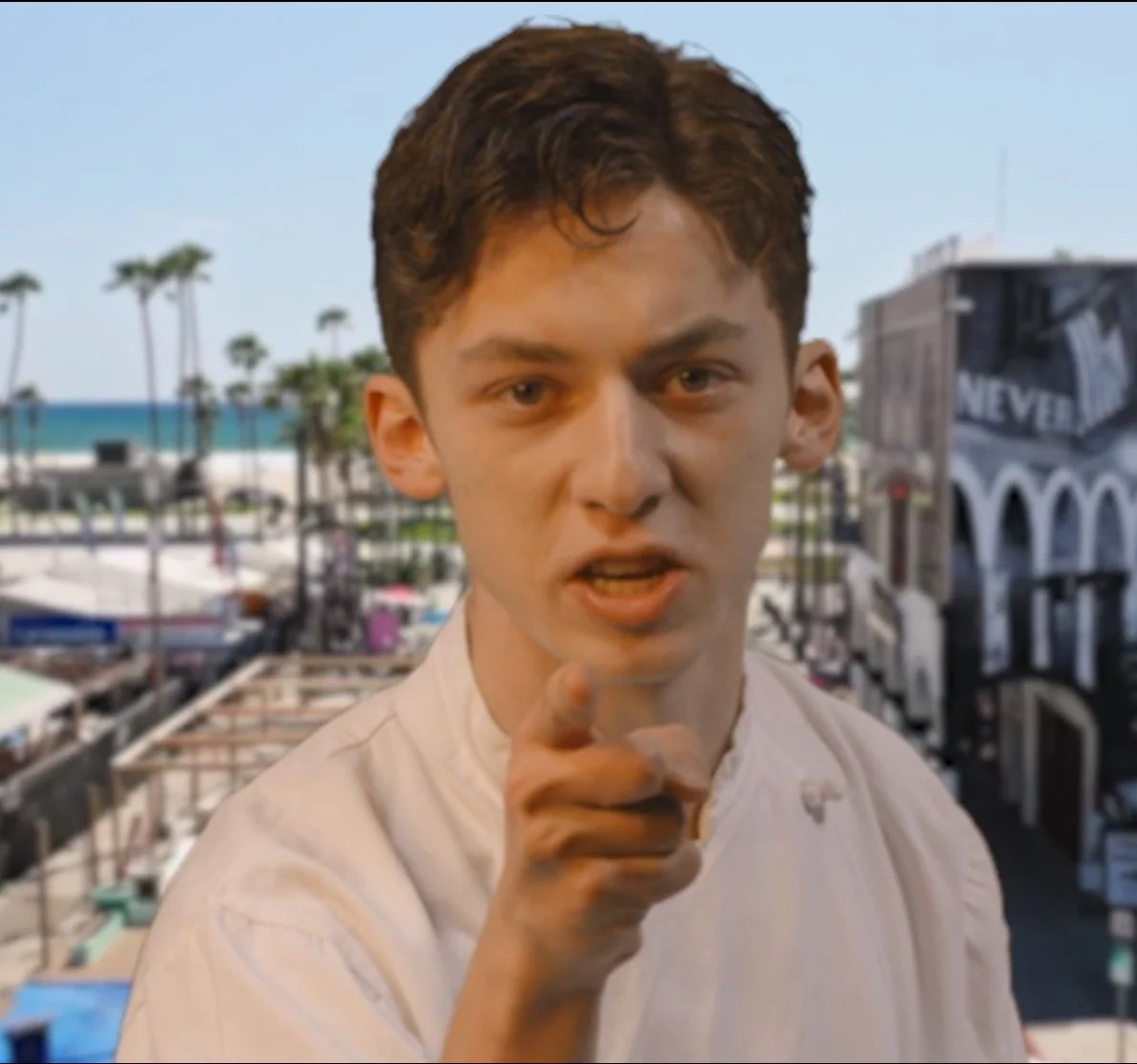 Stressed out and tired celebrity chef makeup