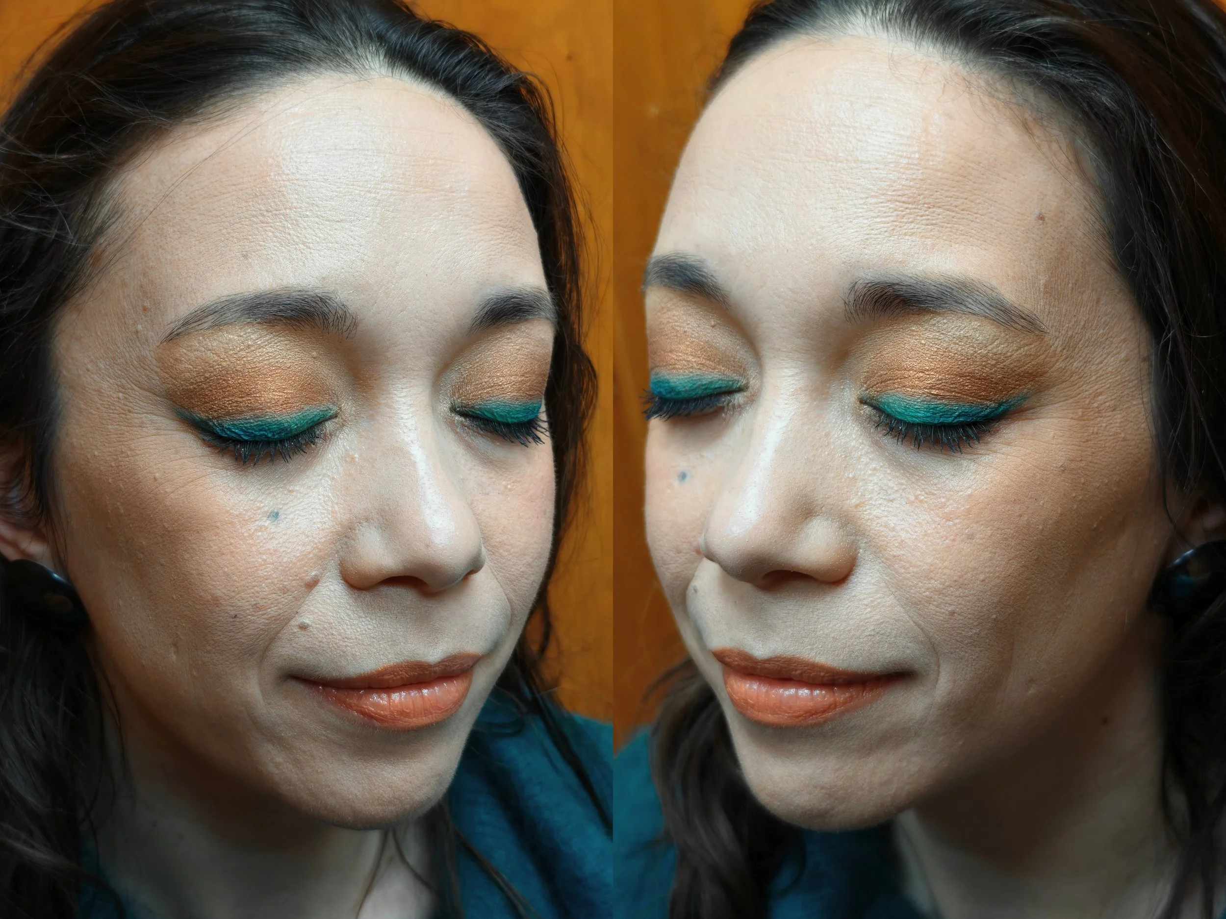 Mid 80s Period Makeup (detail view; sides)