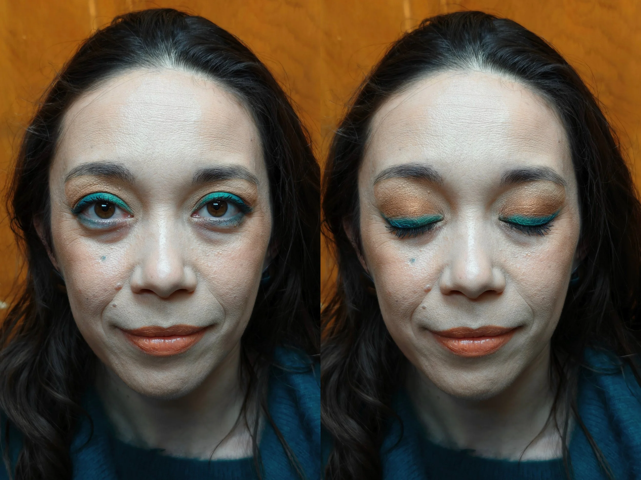 Mid 80s Period Makeup (detail view)