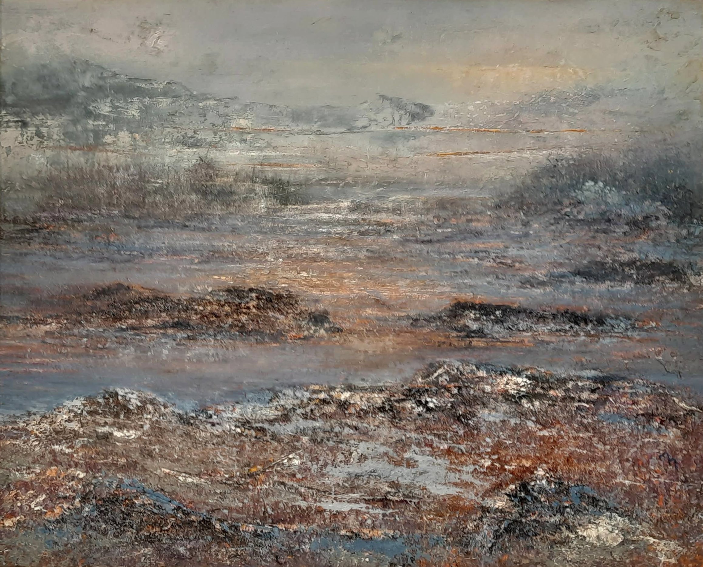 Winter reverie
Oil on canvas panel
61 × 51 cm