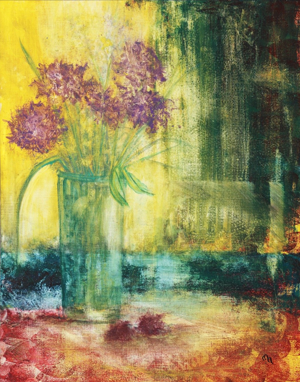 Wild Flowers ! 2025
Art Graf on Fabriano paper
45 × 53 cm (Framed)
€550