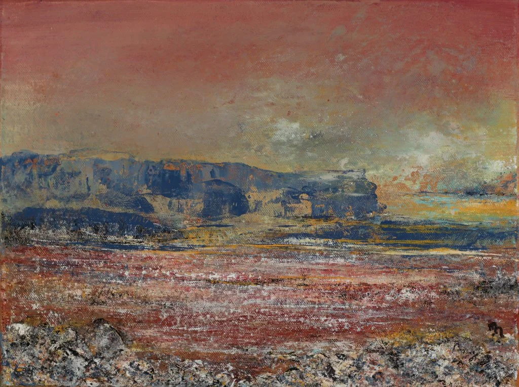 'Elemental Shift' 
Acrylic on canvas 
50cm x 40cm