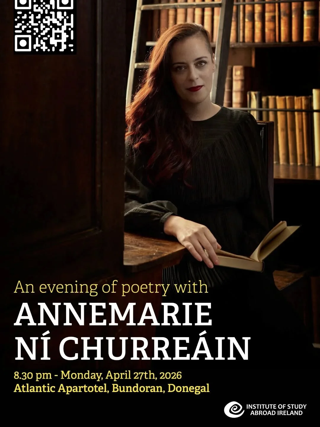 An evening of poetry with Annmarie Ni Chuirreain 