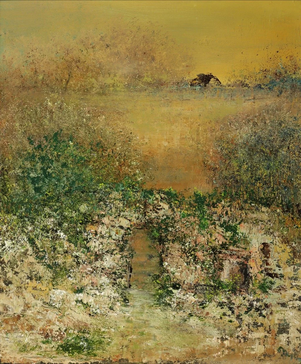 'Teachin Clioche D'aoise'
Oil on canvas panel, 
51cm x 61cm
€1100