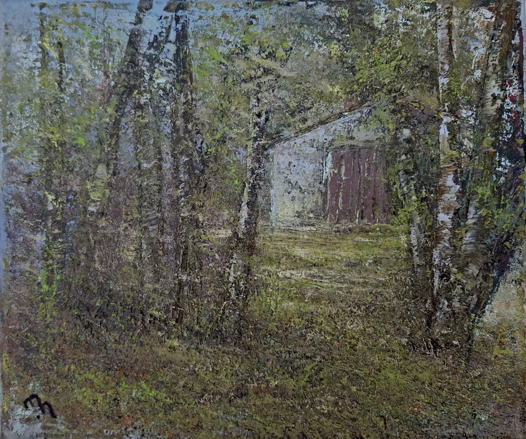 Sanctum
Oil on linen
31 × 25 cm