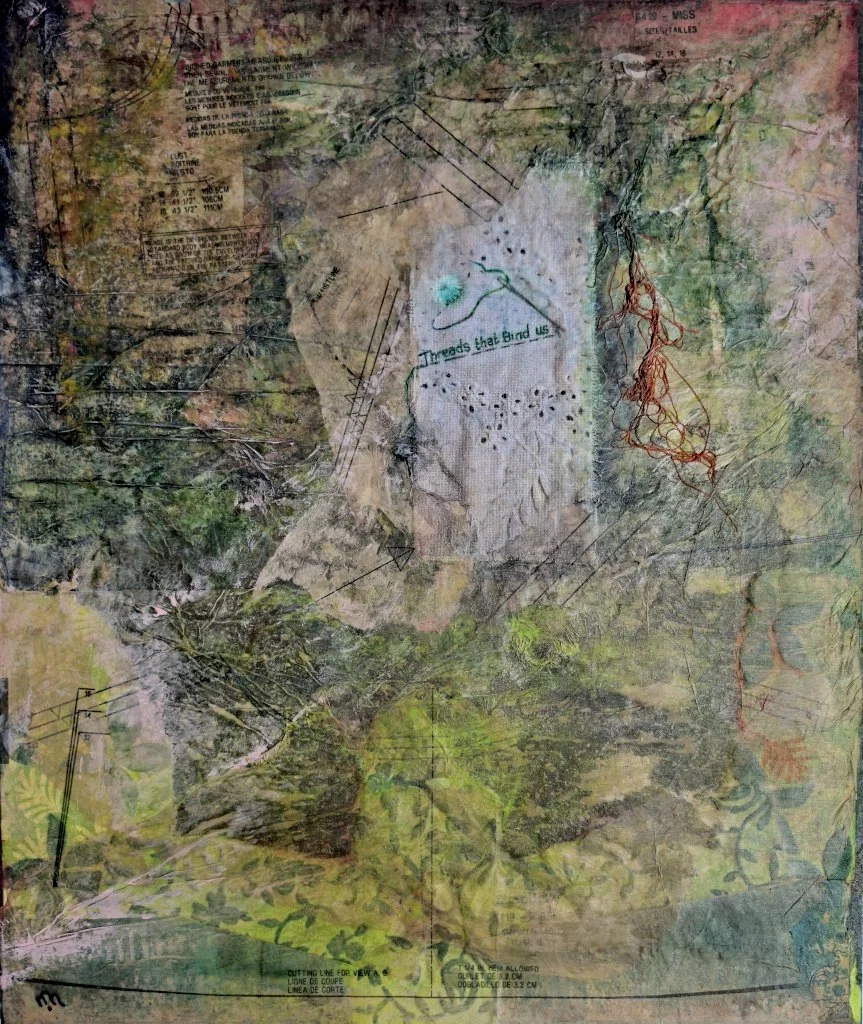 The Threads That Bind Us 2026
Mixed Media on Birch Panel panel
51 × 61 cm
€1500