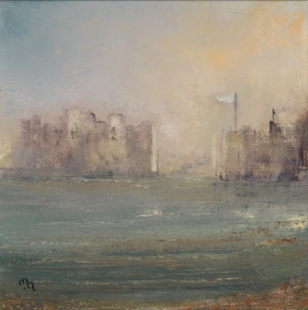 Shared Histories 
Oi on canvas
30cm x 30cm canvas
€590