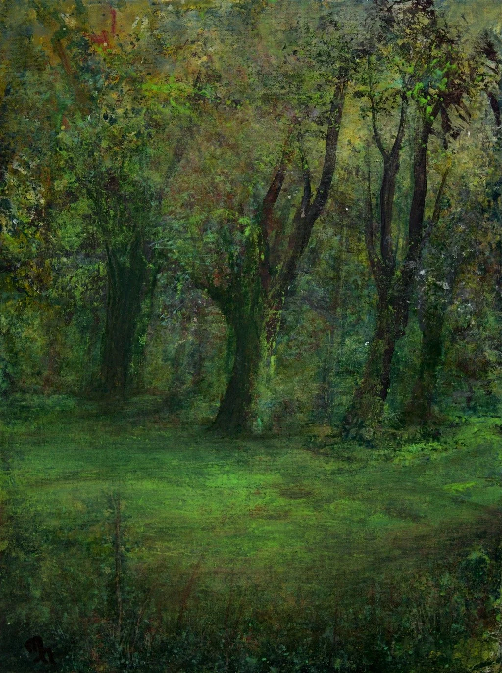 Through the Woods
Acrylic and Ink on canson paper
21cm x 29cm
€460