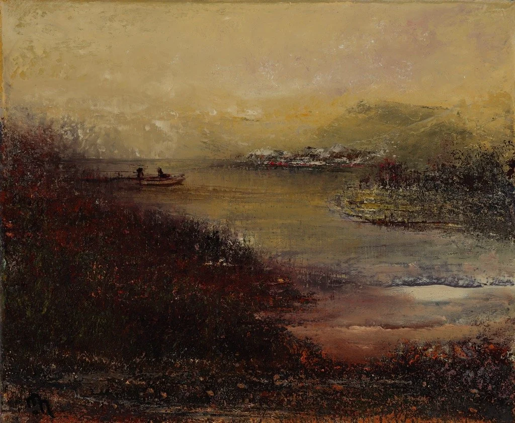 'With the Flow'
Oil on canvas