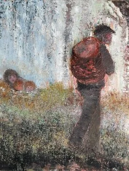 Tom Bones 2011
Oil on canvas panel
60 × 70 cm
€1400