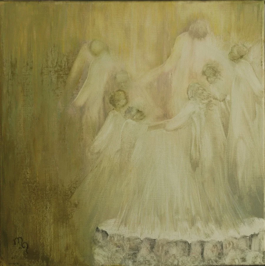 They Rise 2023
Oil on canvas
30 × 30 cm
€590